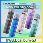 UWELL Caliburn G3咖哩棒G3 KIT電子煙2主機官網評價說明書